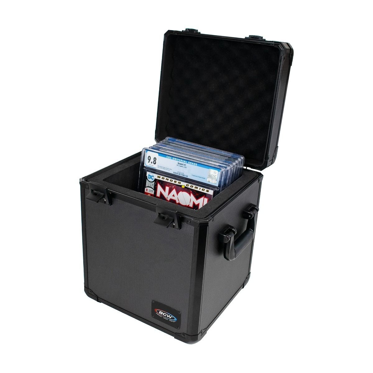 BCW Large Graded Comic Book Secure Latching Case for CGC CBCS PGX Holds 15 Slabs BCW Large Graded Comic Book Secure Latching Case for CGC CBCS PGX Holds 15 Slabs