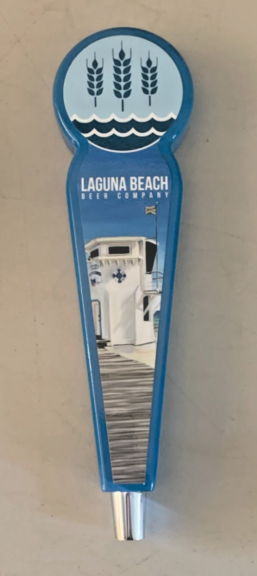 LAGUNA BEACH BEER COMPANY BEER TAP HANDLE RARE BEACH PIER THEME LAGUNA BEACH BEER COMPANY BEER TAP HANDLE RARE BEACH PIER THEME