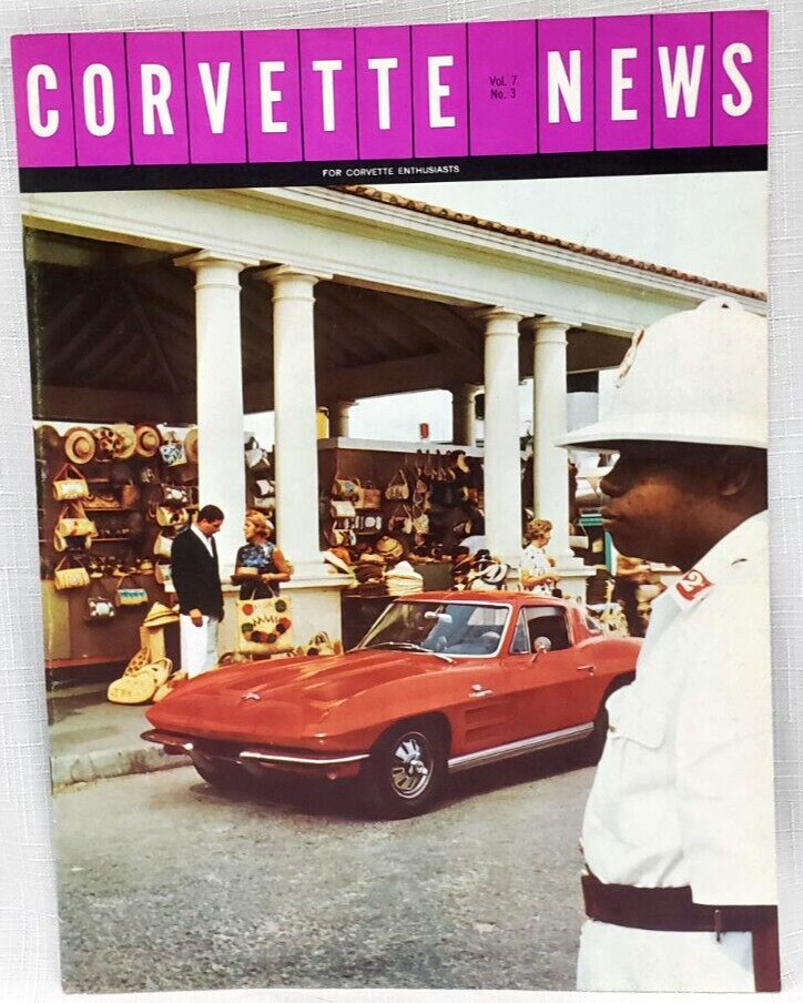 1964 CORVETTE NEWS, Stingray Racing,Sebring,Daytona,Bahamas, Owners Mag Vol 7,#3 1964 CORVETTE NEWS, Stingray Racing,Sebring,Daytona,Bahamas, Owners Mag Vol 7,#3