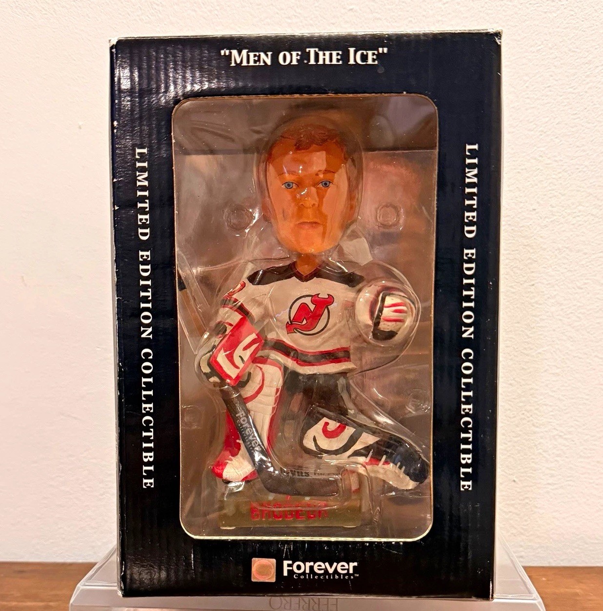 Forever Collectibles Men of the Ice Martin Brodeur NHL Devils Limited Figurine