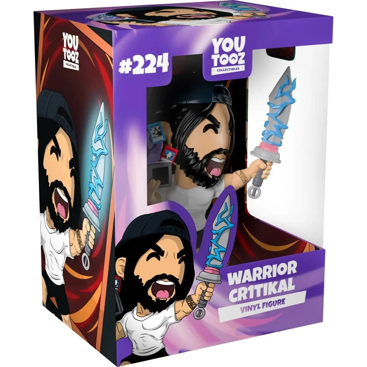Youtooz Gaming Collection: Warrior Cr1TiKaL Vinyl Figure #224