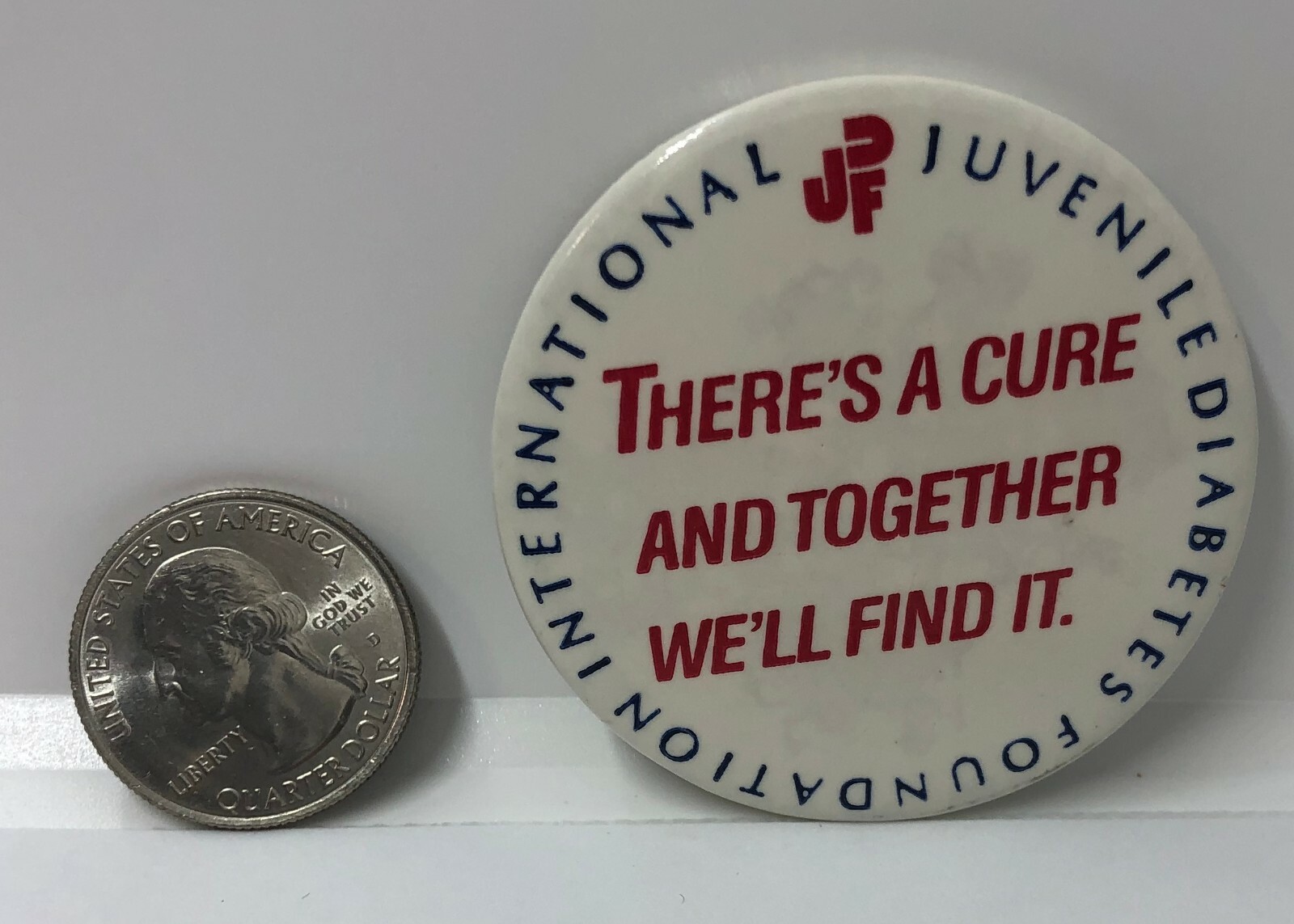 International Juvenile Diabetes Foundation JDF Pin