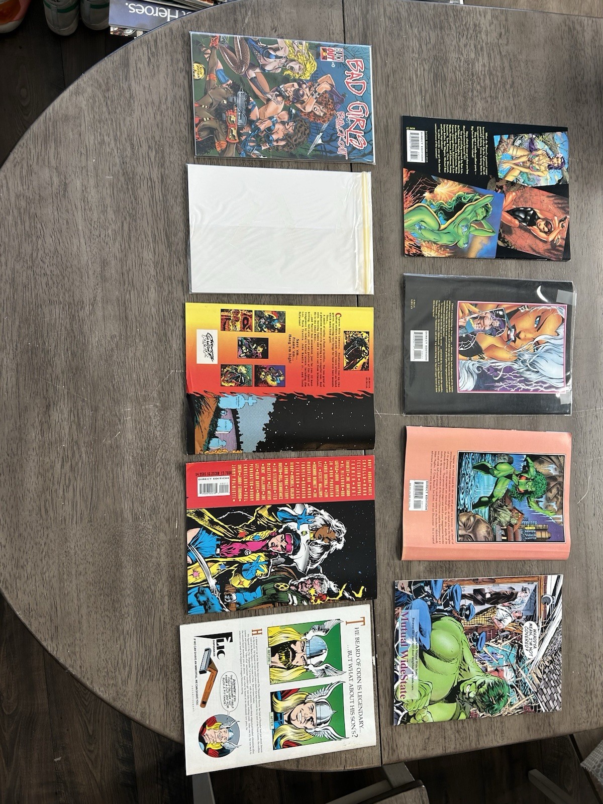 Marvel Comics X-Men & She-Hulk Mixed Comic Book Lot Vintage English Stan Lee