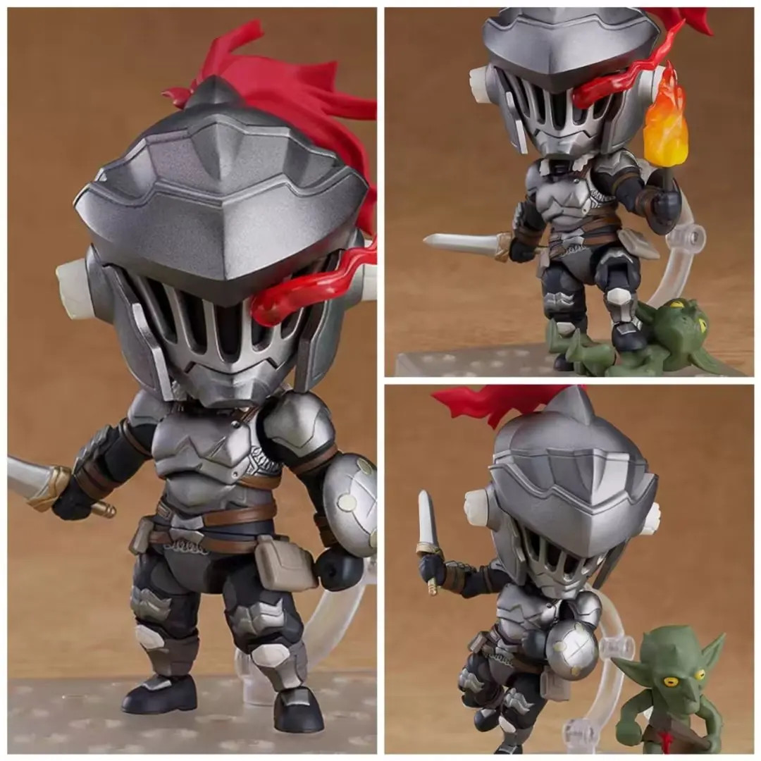 Goblin Slayer 1042 10cm Anime Action Figure Interchangeable Face Collectible Goblin Slayer 1042 10cm Anime Action Figure Interchangeable Face Collectible