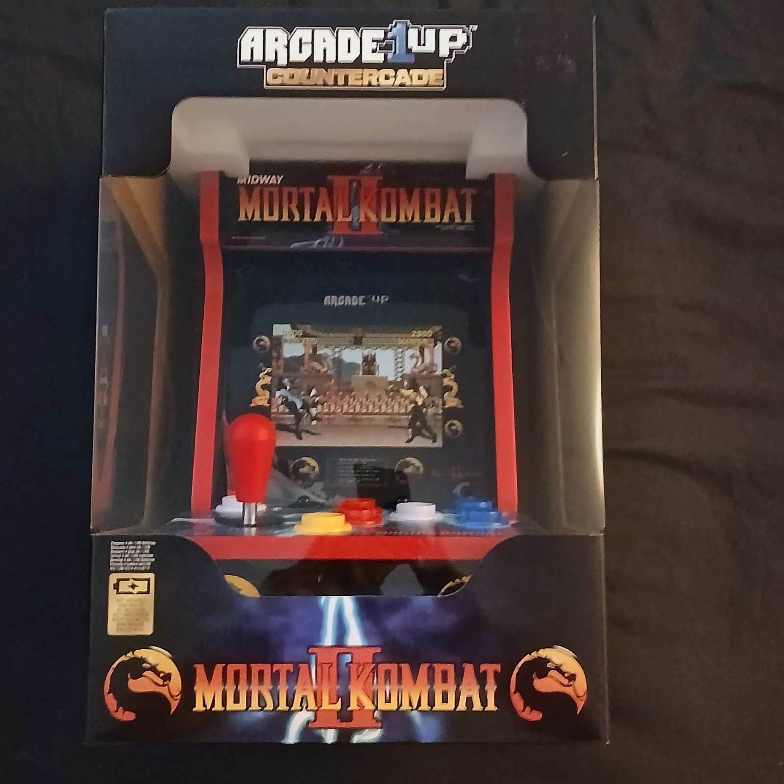 Mortal Kombat II Countercade Arcade 1up. 3 Games In 1 Sealed New Mortal Kombat II Countercade Arcade 1up. 3 Games In 1 Sealed New