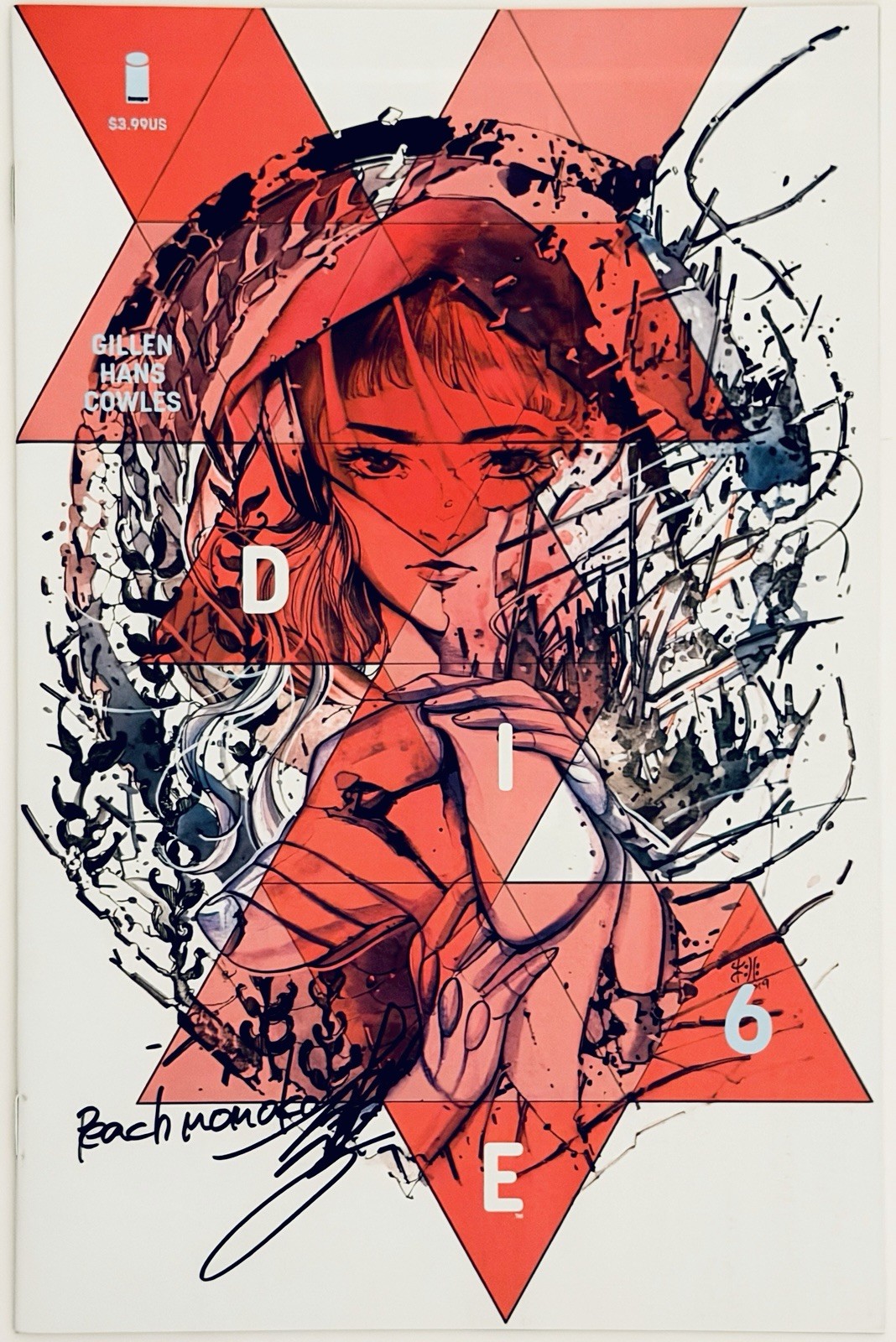 Die #6 - Artist Variant Signed by Peach Momoko w/Authenticity Guarantee COA Die #6 - Artist Variant Signed by Peach Momoko w/Authenticity Guarantee COA