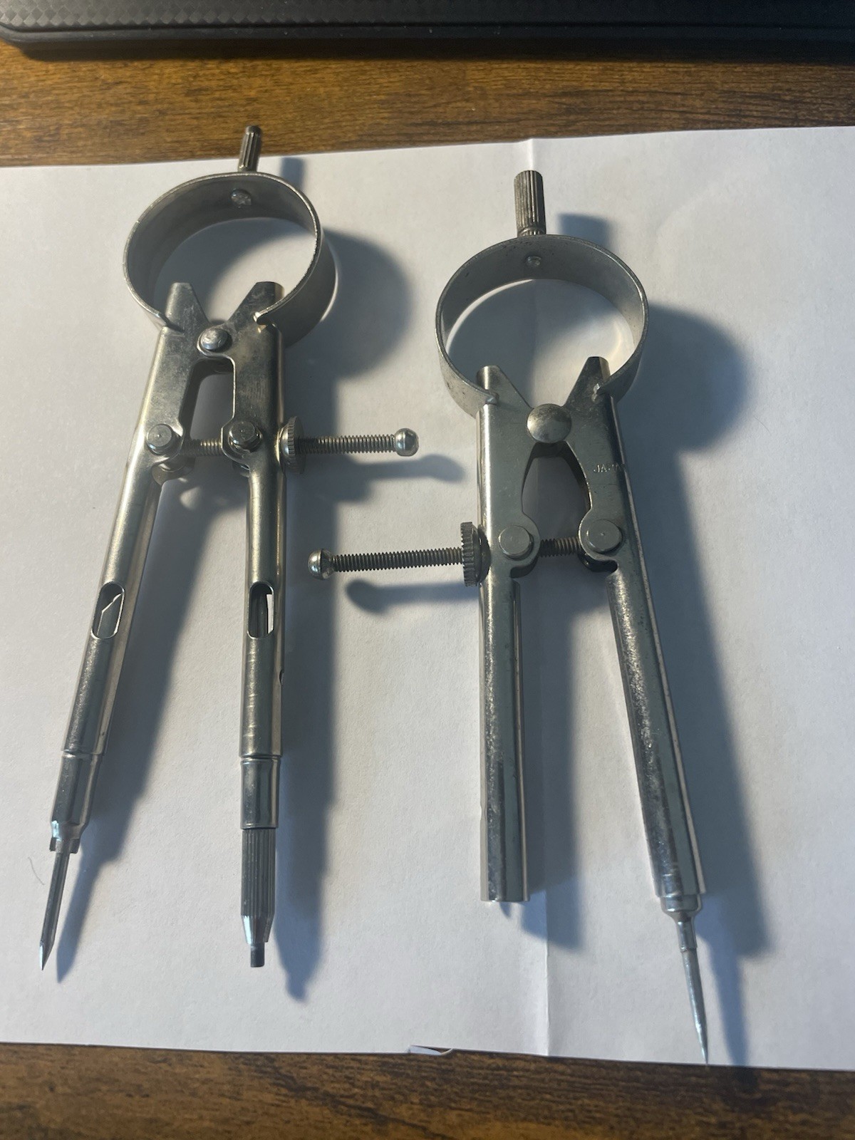 VTG (2) Spring Bow Compasses & Dividers 1960-70’s
