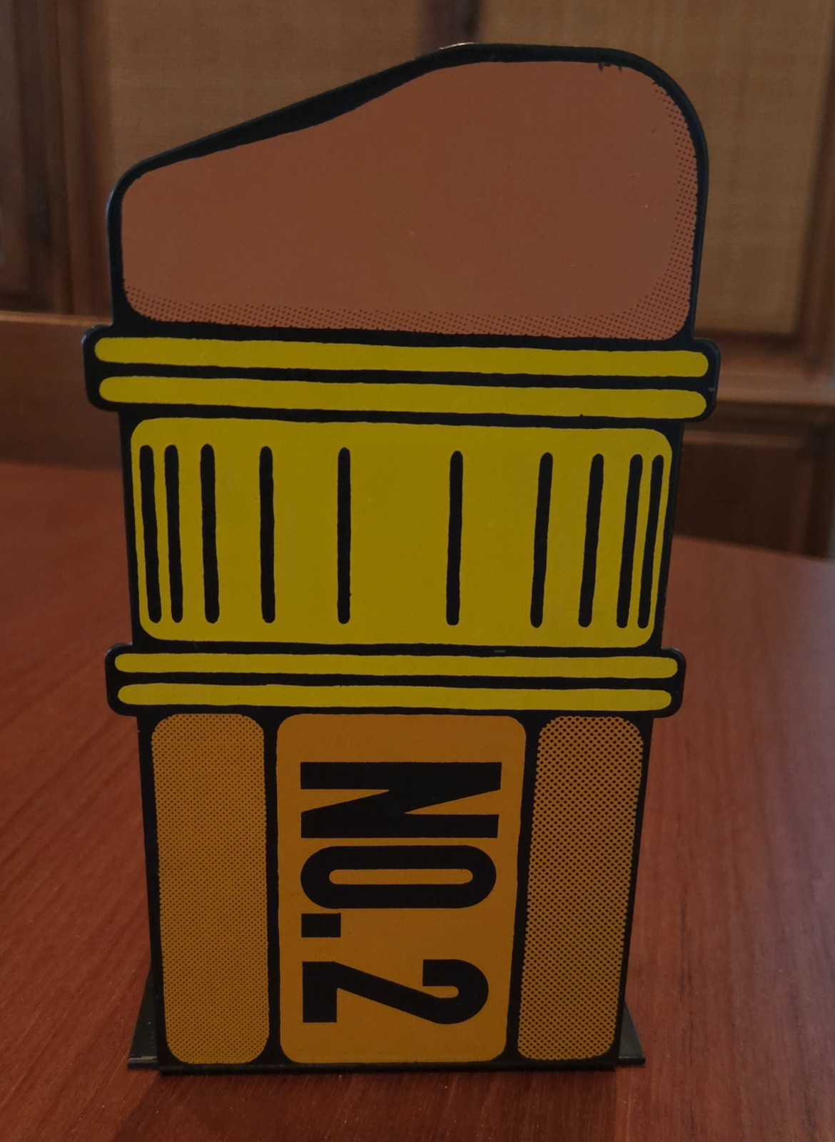 Rare Vtg 70s Hyde Park No. 2 Pencil Eraser Bookend – Mid Century Pop Art