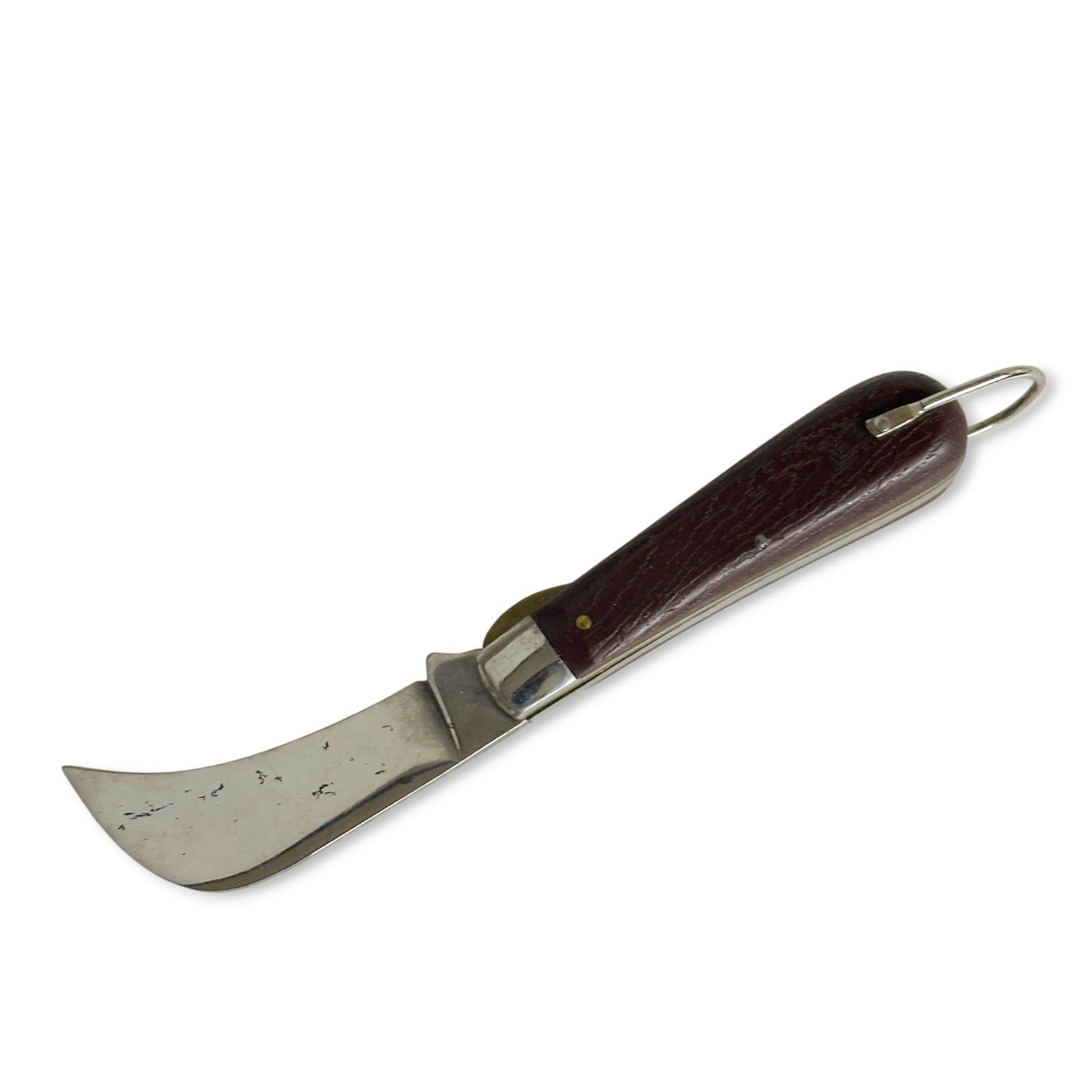 Vintage Utica Hawkbill Pruner Single Blade Folding Linerlock Pocket Knife - NOS Vintage Utica Hawkbill Pruner Single Blade Folding Linerlock Pocket Knife - NOS