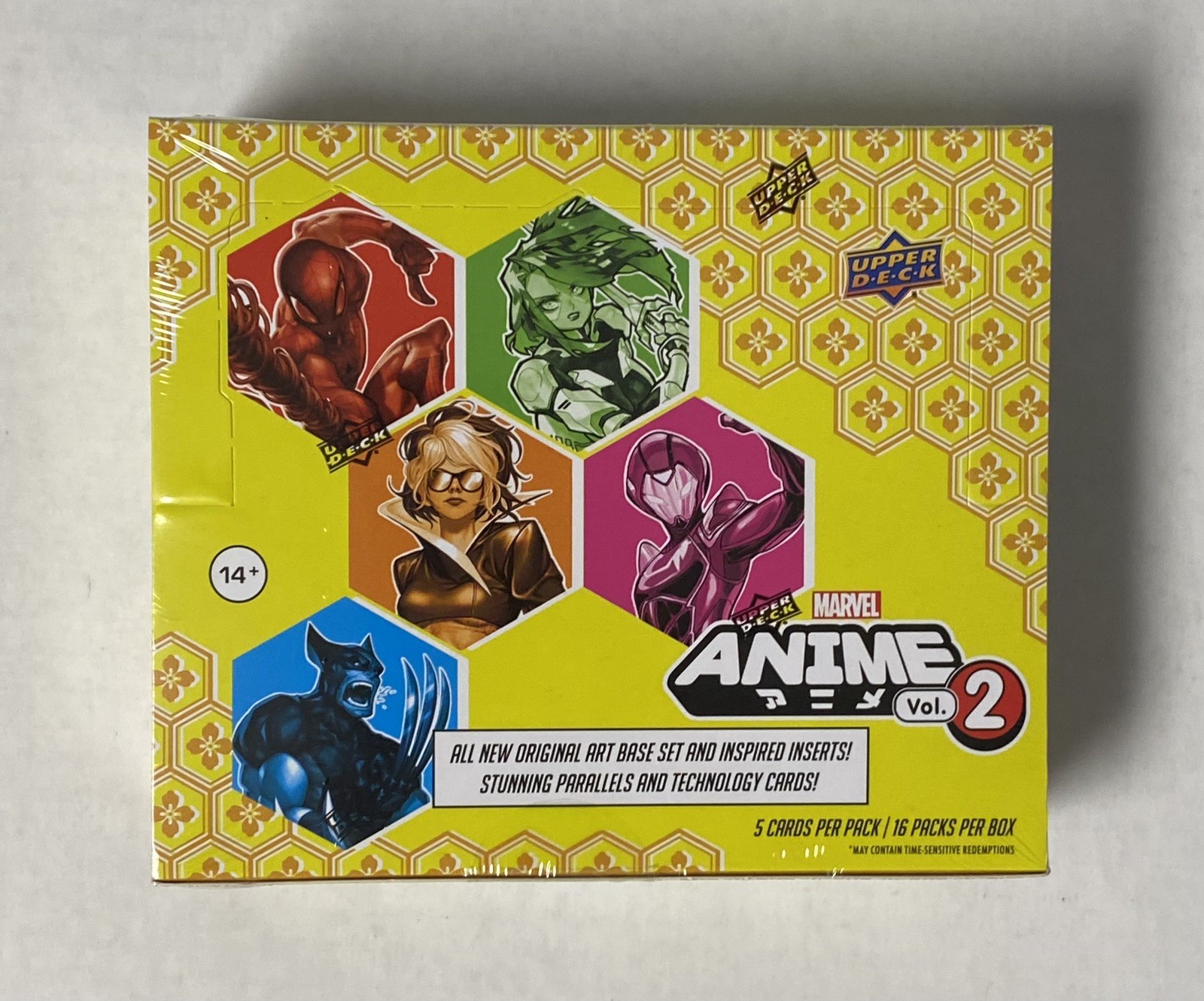 2023 Upper Deck Marvel Anime Vol. 2 Factory Sealed Hobby Box 2023 Upper Deck Marvel Anime Vol. 2 Factory Sealed Hobby Box