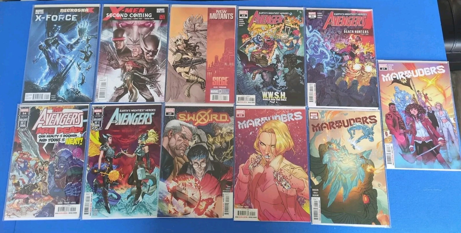 Modern Marvel Lot VF to NM Avengers Marauders SWORD X-Men Mutants 2010–2022 Modern Marvel Lot VF to NM Avengers Marauders SWORD X-Men Mutants 2010–2022