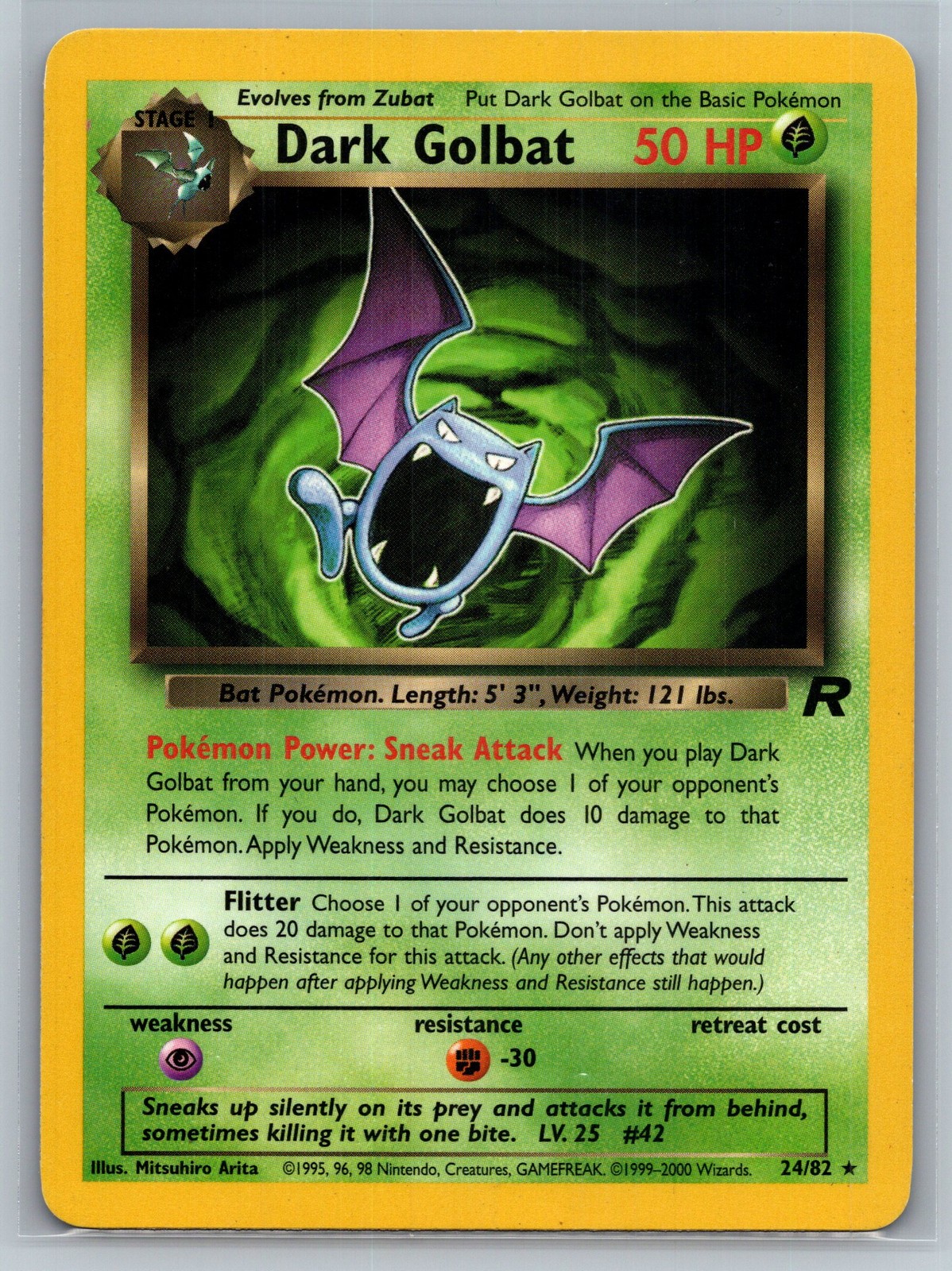 Team Rocket #24/82 Dark Golbat (24)