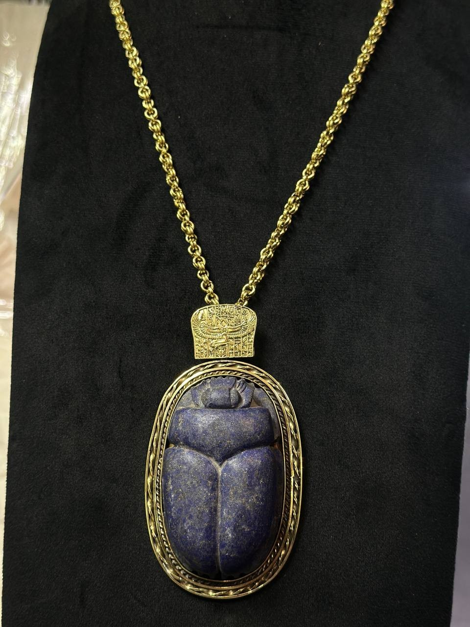 Rare Ancient Egyptian Antiquities Jewelry Egyptian Necklace Scarab Egyptian BC Rare Ancient Egyptian Antiquities Jewelry Egyptian Necklace Scarab Egyptian BC