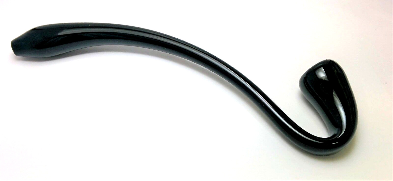 Gandalf Opaque Black - Glass Tobacco Smoking Pipe - Made in Colorado, USA