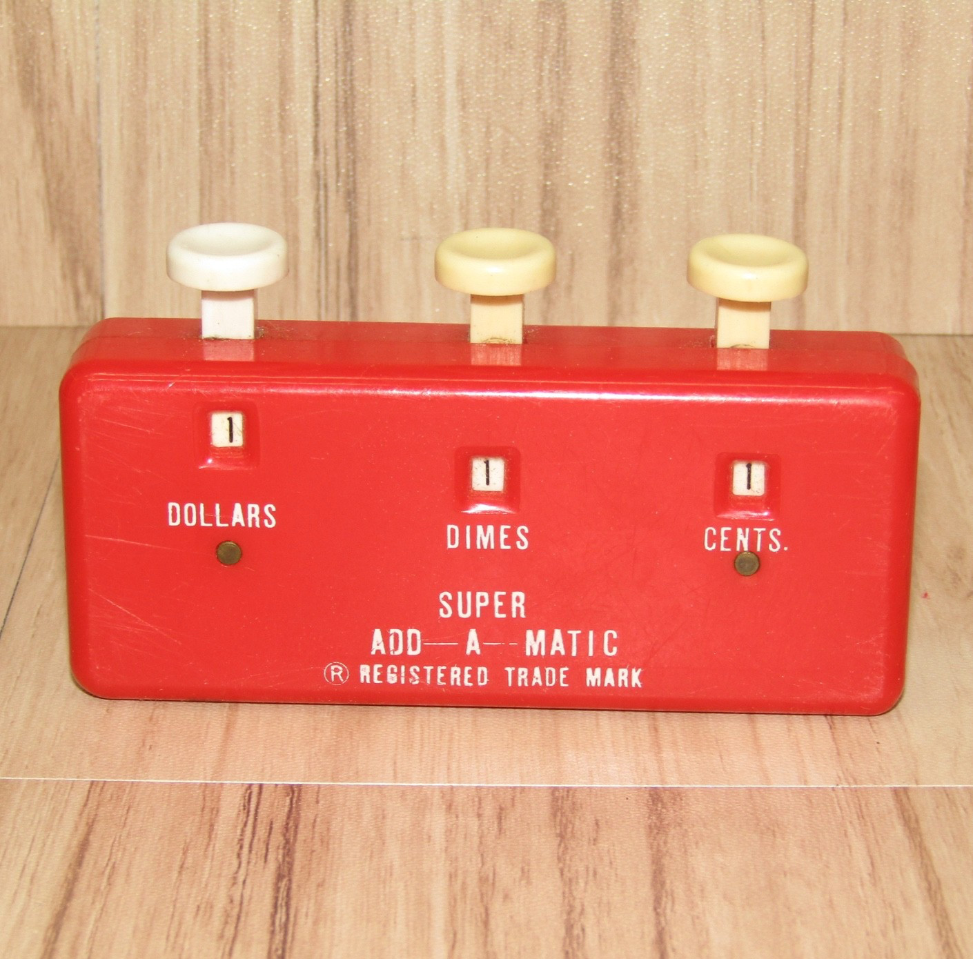 Vintage Super Add A Matic Adding Machine Money Counter Hong Kong Tested Vintage Super Add A Matic Adding Machine Money Counter Hong Kong Tested