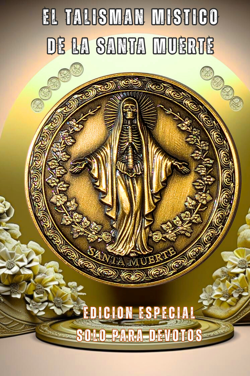 SANTA MUERTE MYSTICAL  TALISMAN  LIMITED EDITION by Master Servando
