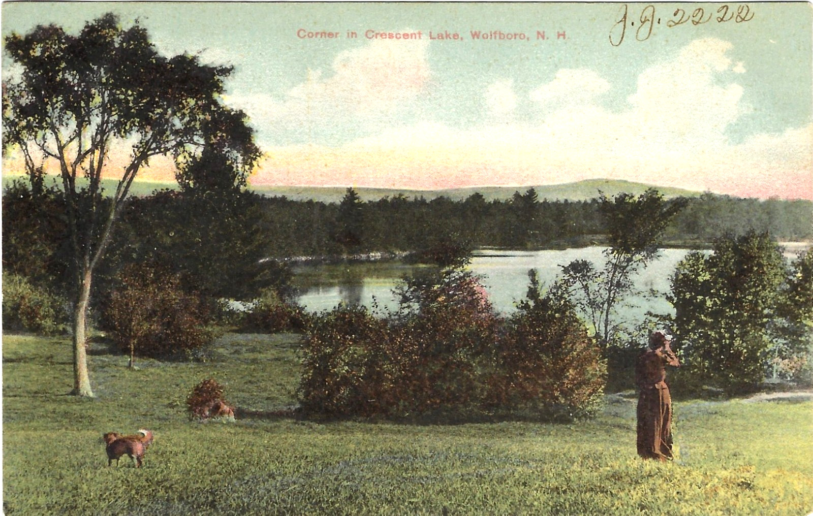 Wolfboro NH A Corner on Crescent Lake