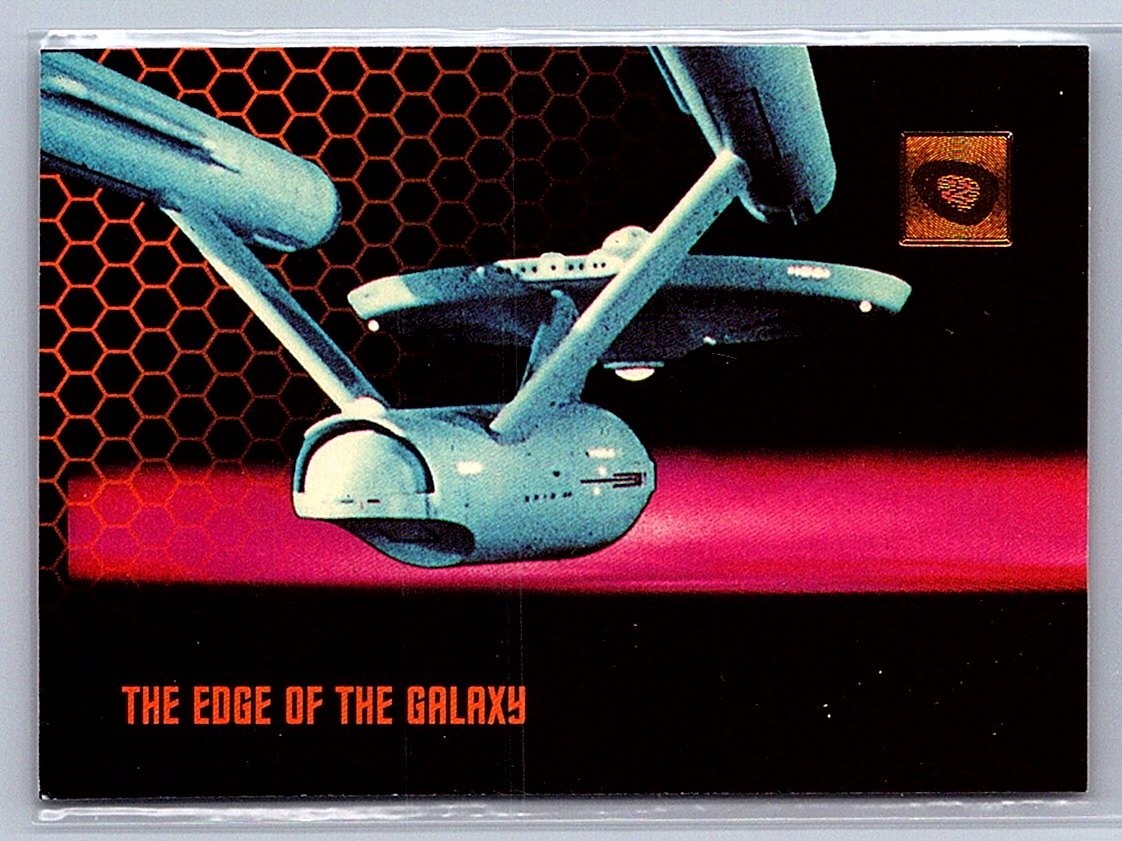 1996 SKYBOX 30 YEARS OF STAR TREK PHASE 2  #191  - THE EDGE OF THE GALAXY