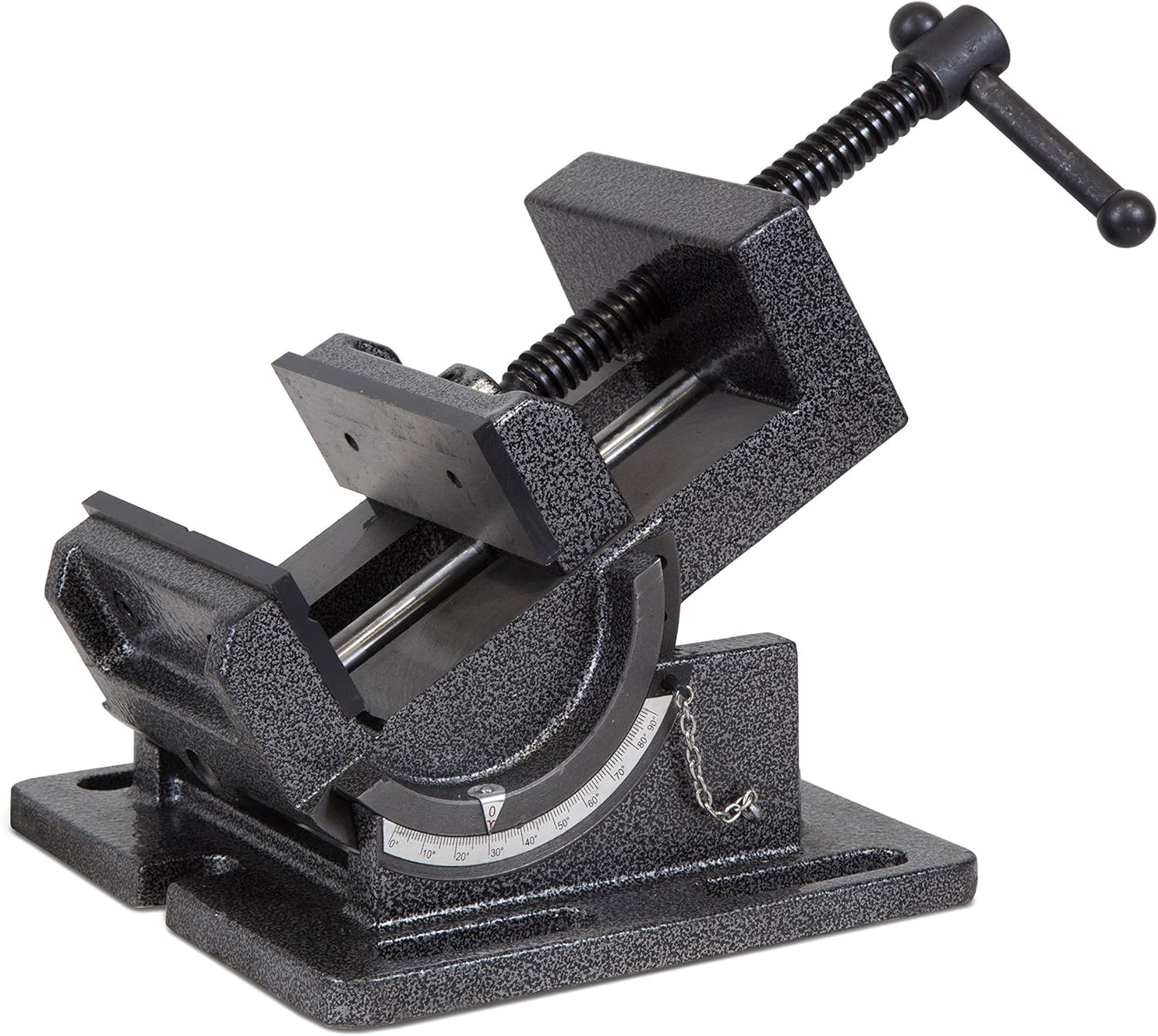 Tilting Vise, 4.25-Inch for Benchtops and Drill Presses, Black
