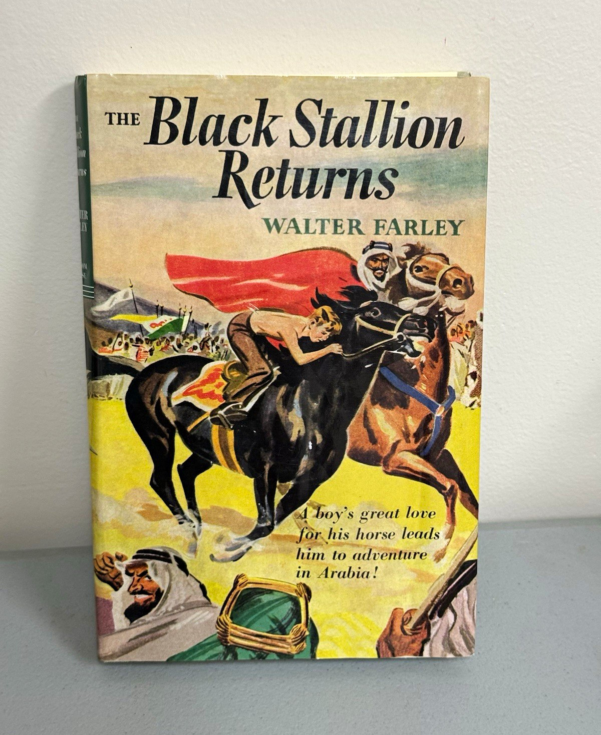 The Black Stallion Returns Hardcover Book Walter Farley Random House 1945 The Black Stallion Returns Hardcover Book Walter Farley Random House 1945