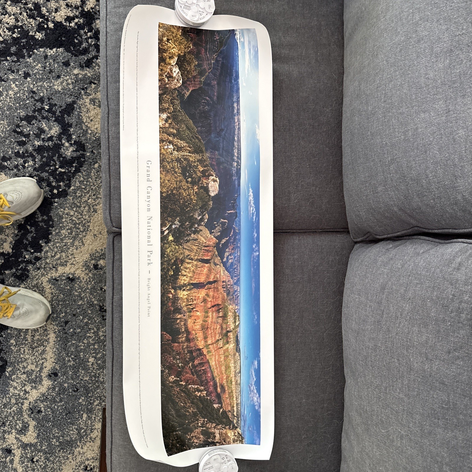 Vintage Grand Canyon Panoramic View Blakeway 4ft L 15” H Vintage Grand Canyon Panoramic View Blakeway 4ft L 15” H
