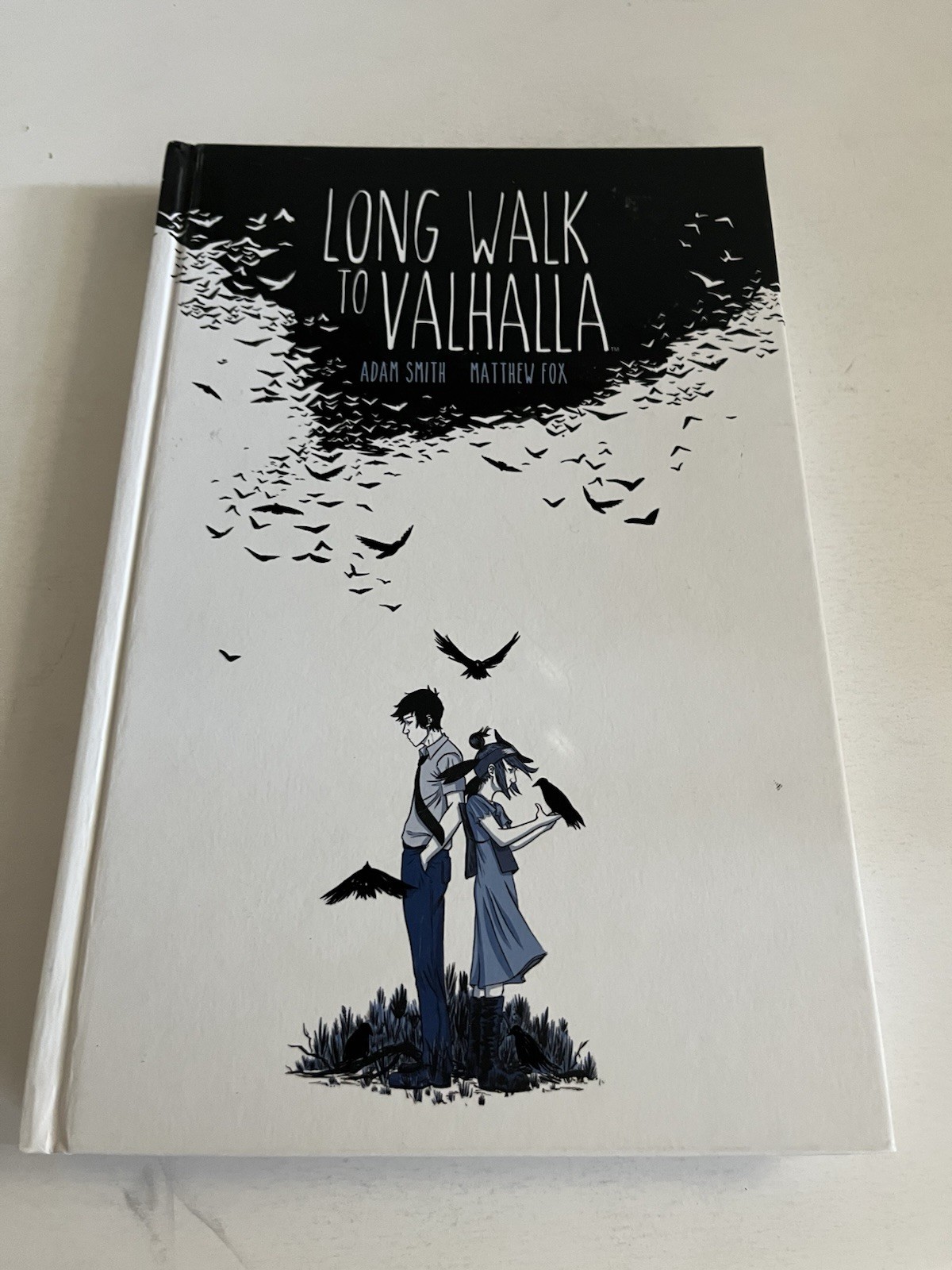 LONG WALK TO VALHALLA by Adam Smith & Matthew Fox 2015 HC Archaia 1st 2x SIGNED