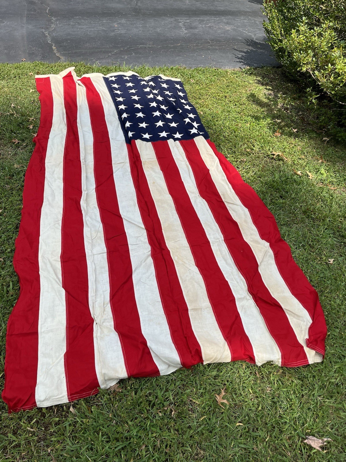 Vintage 48 Star American Flag-Read Vintage 48 Star American Flag-Read