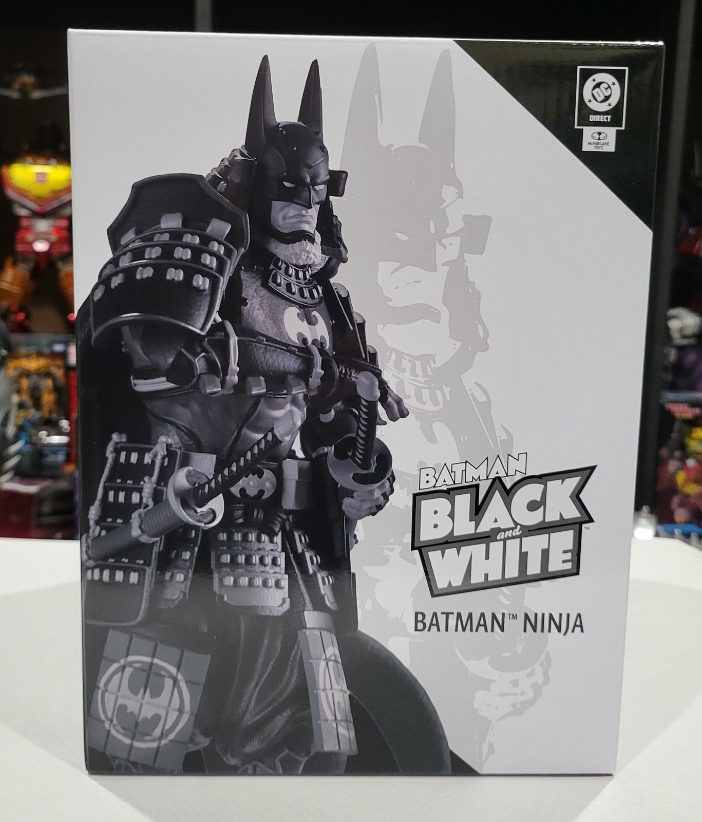 DC Direct Batman Ninja Batman Black and White 1:10 Scale Resin Statue