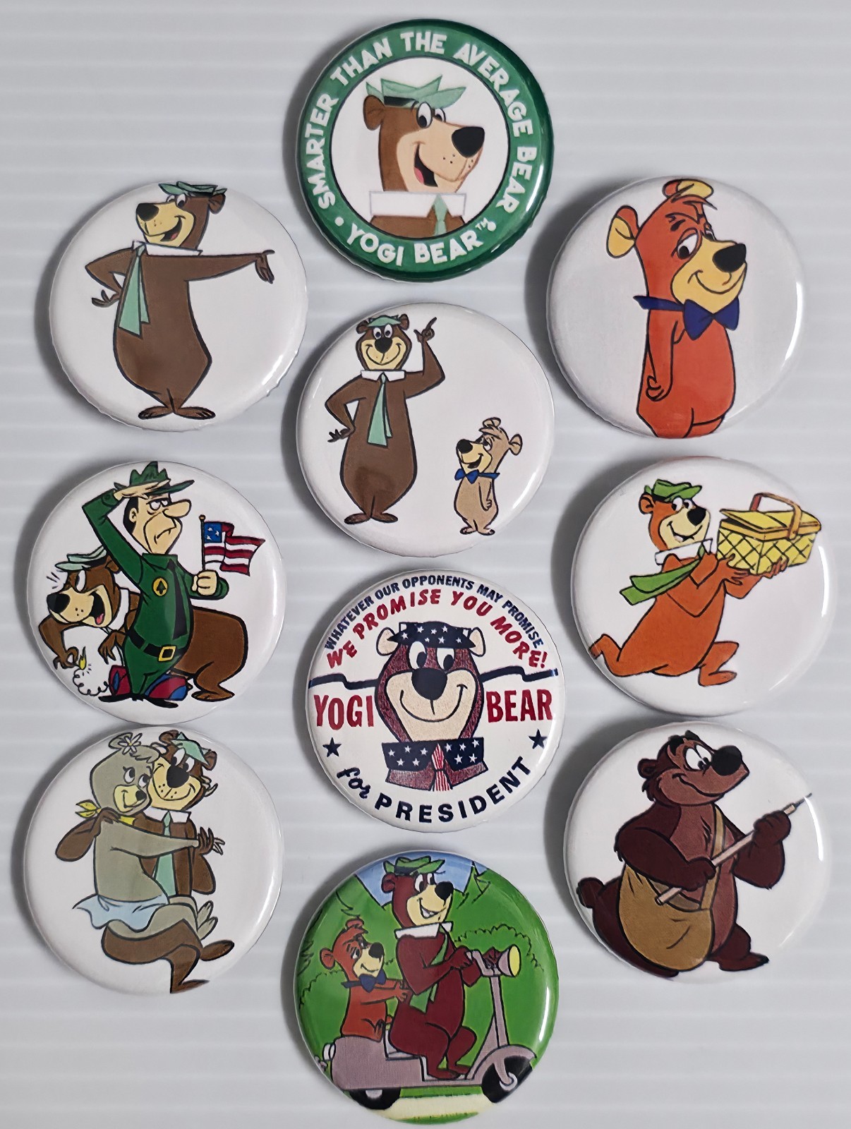 Yogi Bear 10 Pack 1.25\