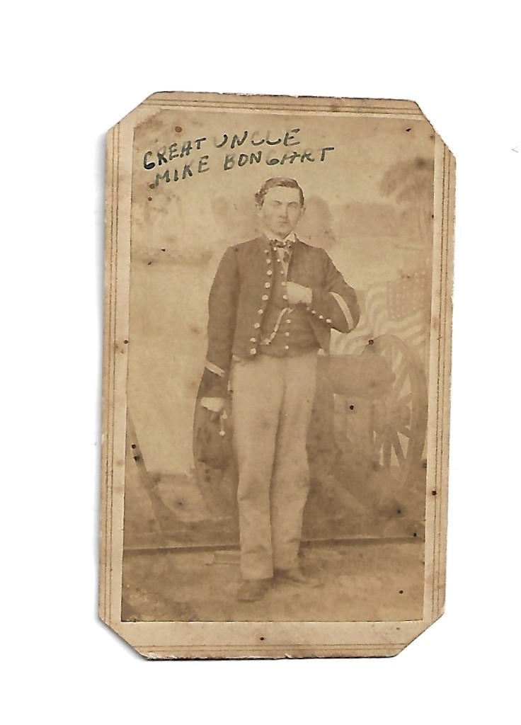 Rare IDENTIFIED 1860s CIVIL WAR SOLDIER CDV Backmarked Rare IDENTIFIED 1860s CIVIL WAR SOLDIER CDV Backmarked
