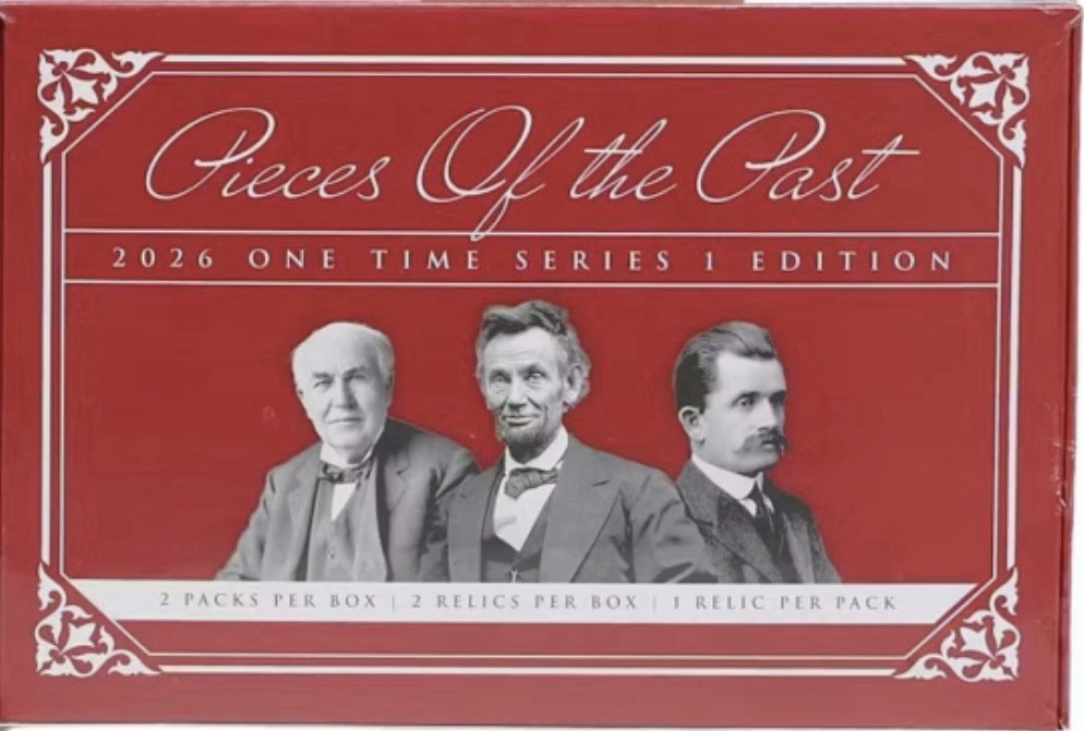 2026 Pieces of the Past One Time Series 1 Edition Hobby Box NEW RELEASE 2026 Pieces of the Past One Time Series 1 Edition Hobby Box NEW RELEASE