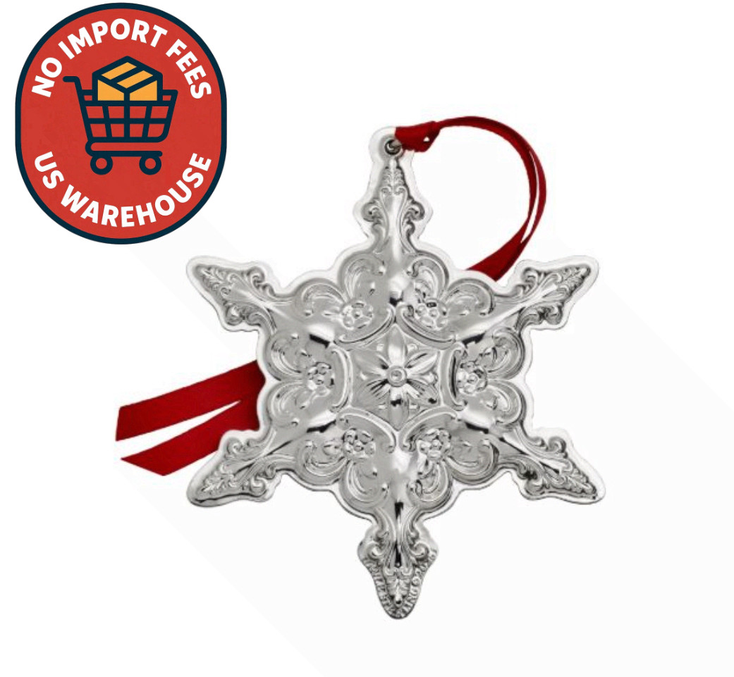 2026 Towle Old Master 37th Annual Snowflake Ornament Sterling Silver
