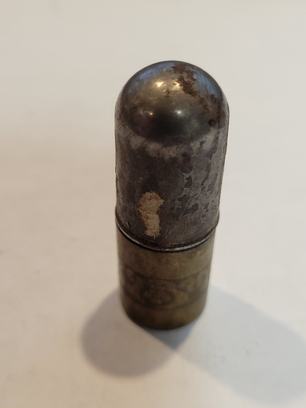 \\Vintage Allbright Capsule Lighter Made in USA Small Classic  Brass Bullet