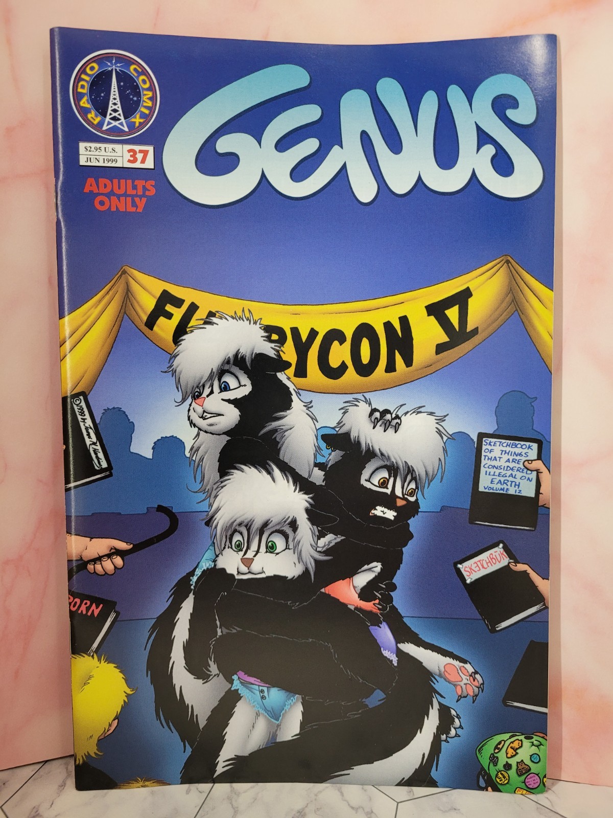 Genus #37- 1999, Classic Furry Comic, James Hardiman, Radio Comix, Mature, VF Genus #37- 1999, Classic Furry Comic, James Hardiman, Radio Comix, Mature, VF