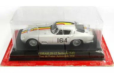 1/43 Hachette Ferrari 250 GT Berlinetta TdF 1958 Tour de France Silver No.93