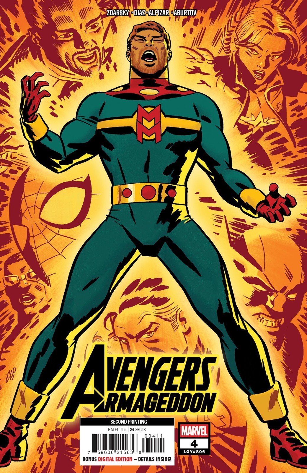 Avengers Armageddon #4 2nd Print Michael Cho Spoiler Variant 2026 Presale 10/28