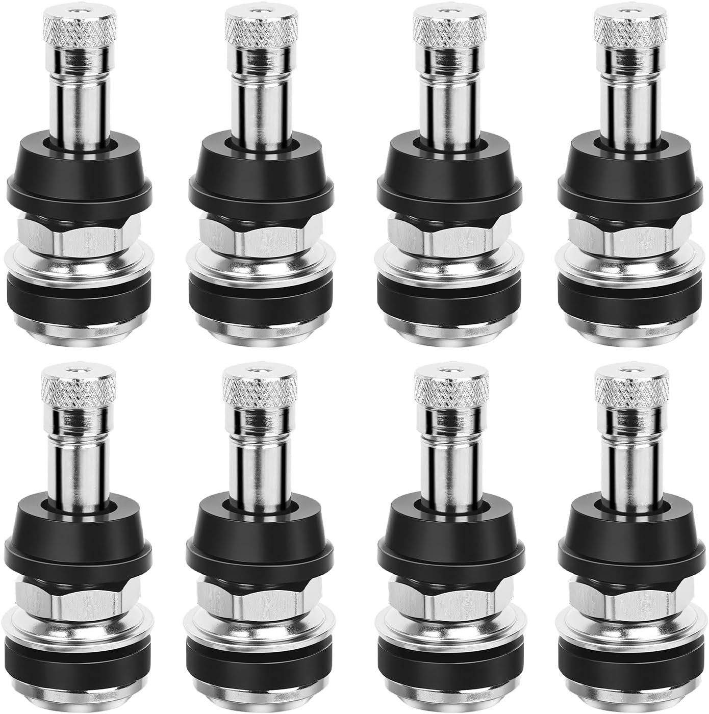 TR416 Valve Stem, 8 Pack Premium Metal Tire Valve Stems for Tubeless Tires, Fits TR416 Valve Stem, 8 Pack Premium Metal Tire Valve Stems for Tubeless Tires, Fits