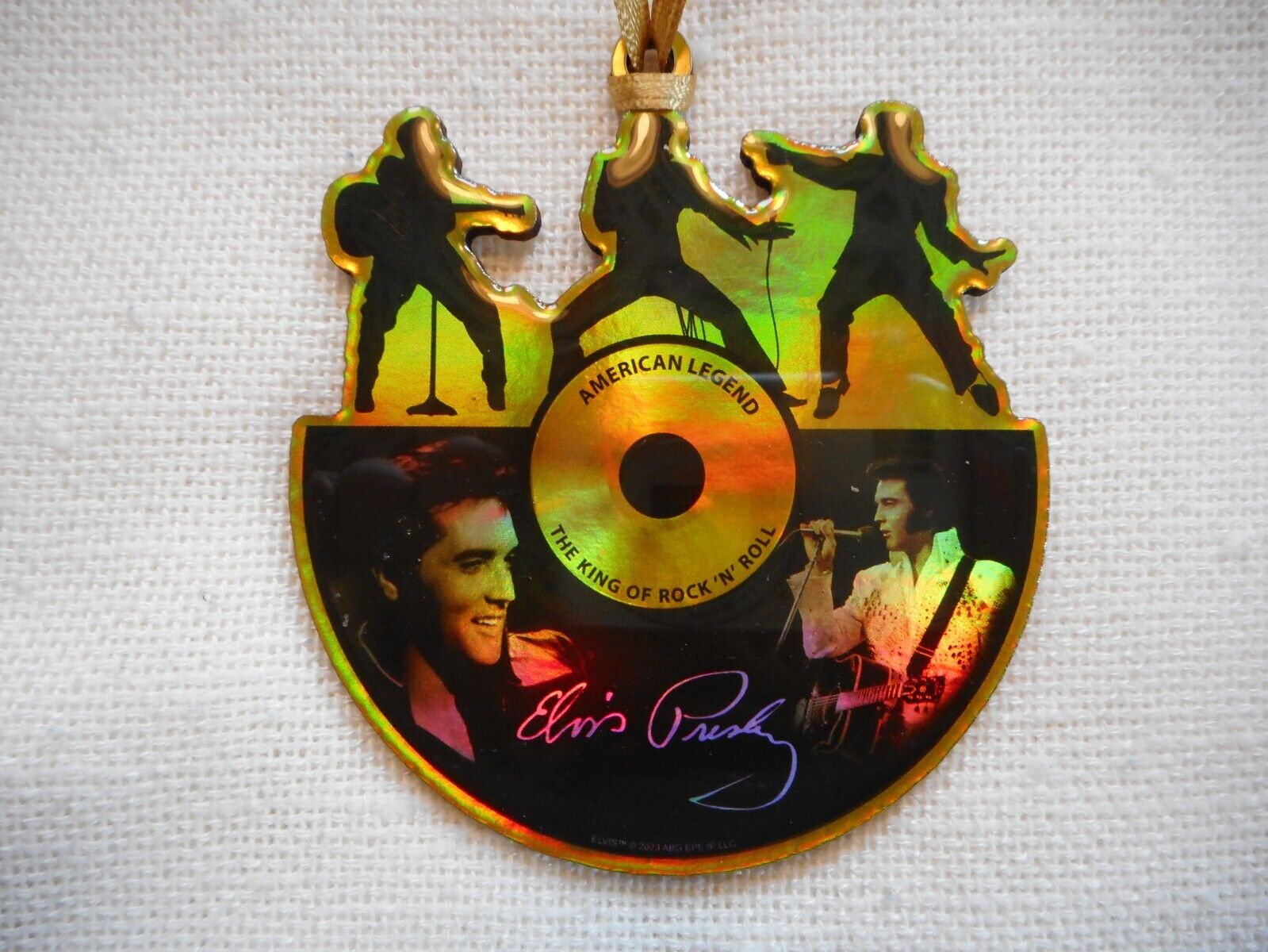 NEW in 2024  ELVIS PRESLEY Metallic Finish Ornament from MidSouth Products