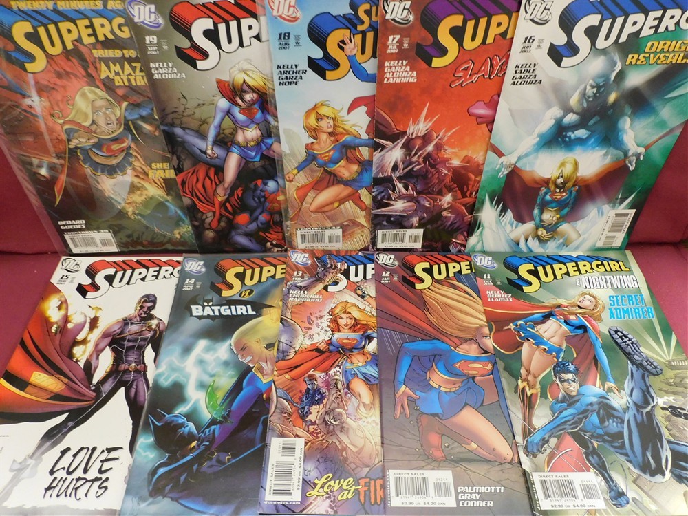 SUPERGIRL 11 12 13 14 15 16 17 18 19 20 DC COMIC RUN KELLY PALMIOTTI 2006 VF/NM SUPERGIRL 11 12 13 14 15 16 17 18 19 20 DC COMIC RUN KELLY PALMIOTTI 2006 VF/NM