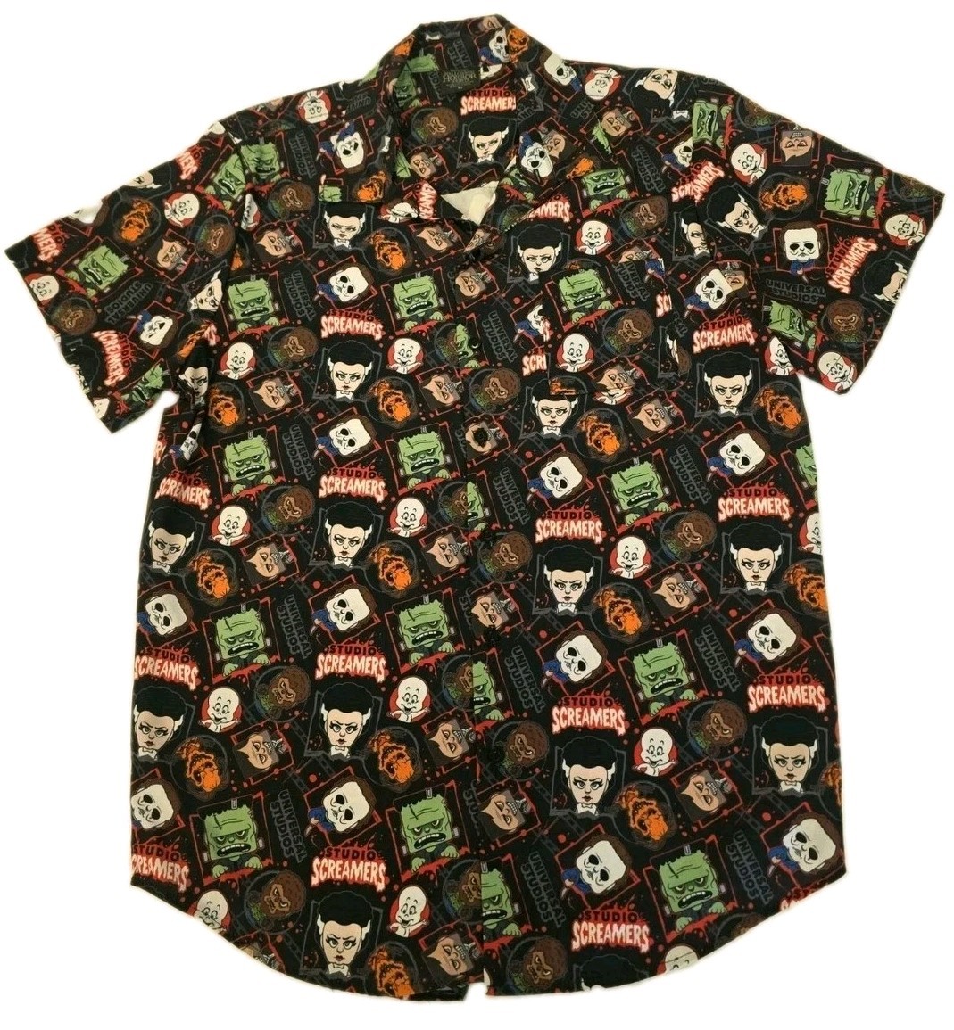 22 Halloween Horror Nights HHN Universal Studios Screamers Camp Shirt Clean XL