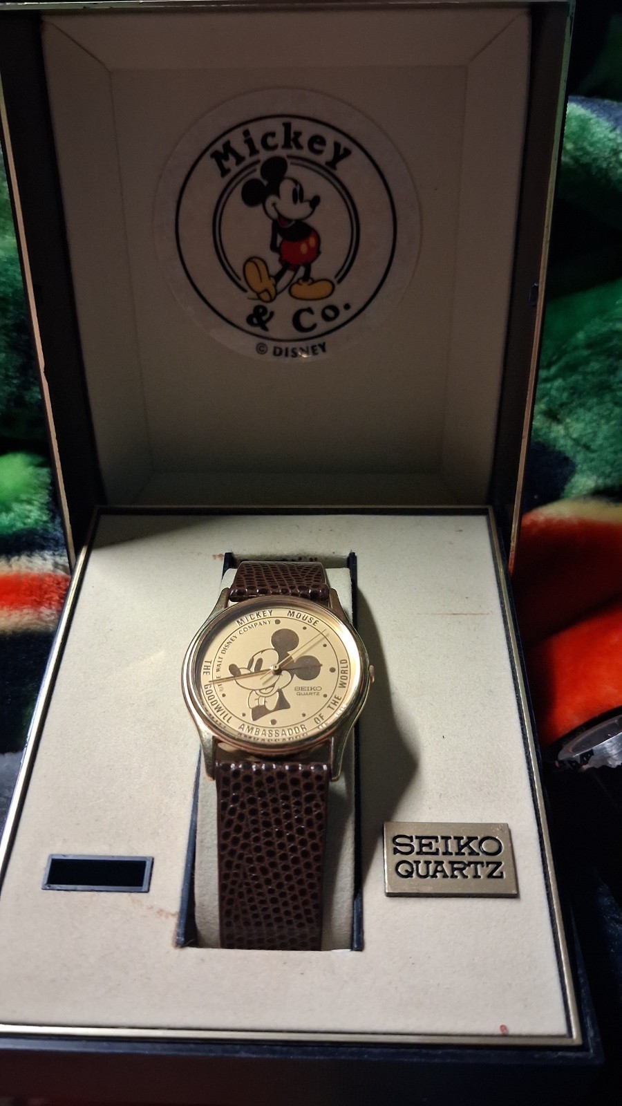 vintage mickey mouse watch