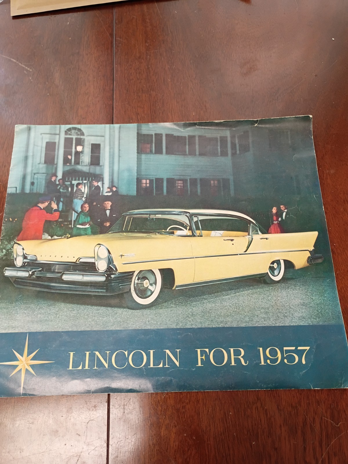 Vintage original 1957 lincoln  brochure