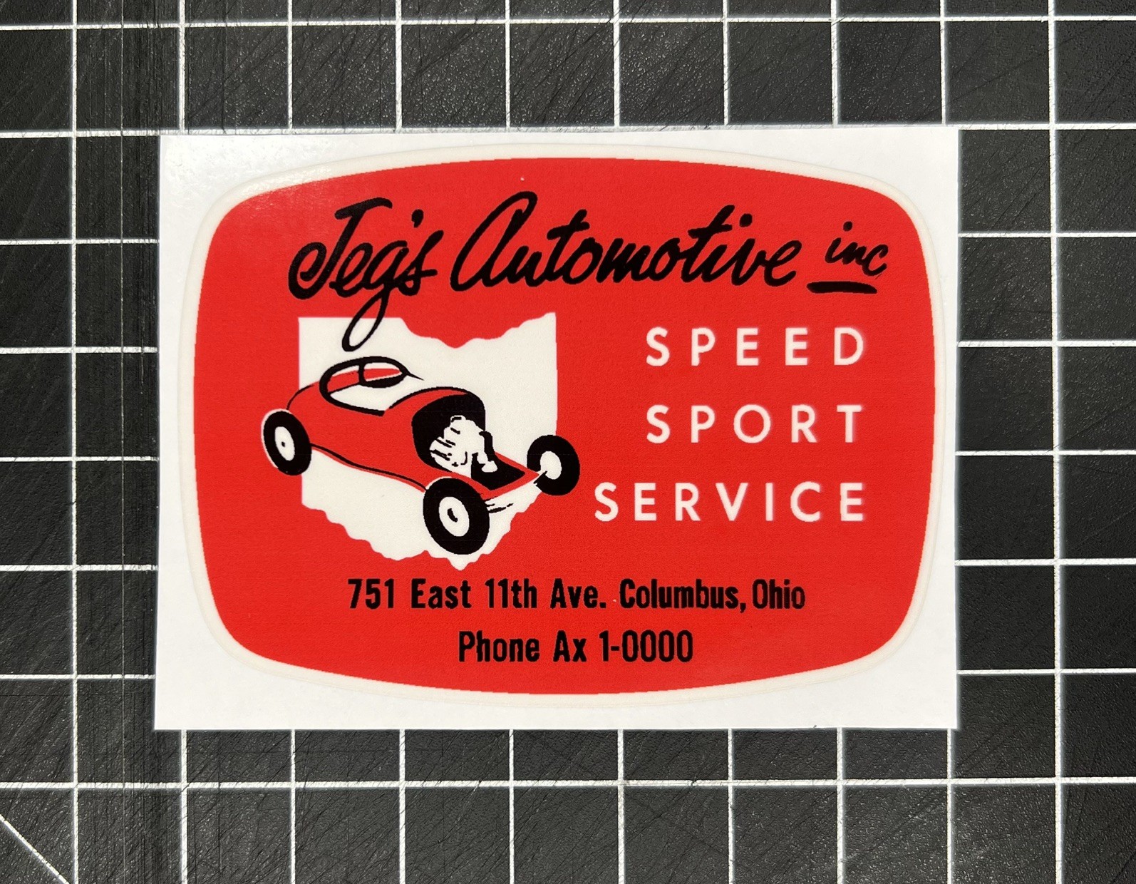 New Jeg’s Automotive Speed Sport Service Decal Sticker Columbus Ohio Hot Rod New Jeg’s Automotive Speed Sport Service Decal Sticker Columbus Ohio Hot Rod