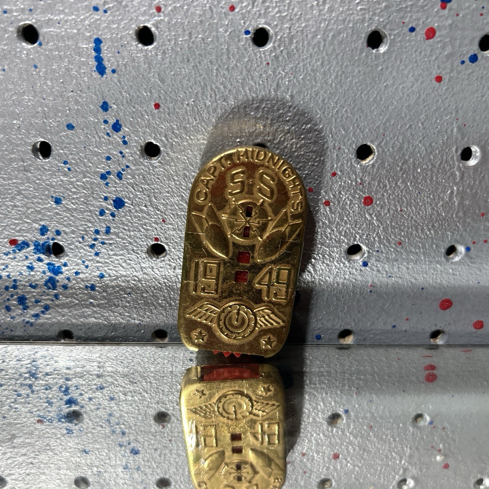 Vintage 1949 Captain Midnight's Secret Squadron Decoder Radio Premium