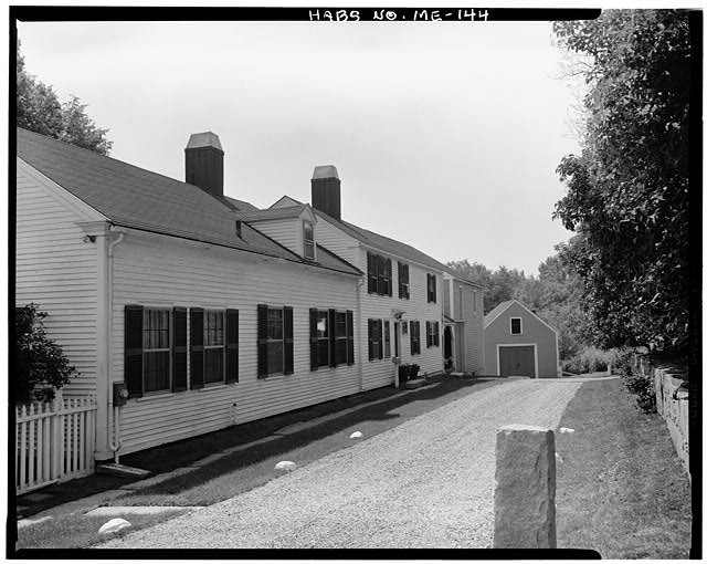 Hallowell Maine Governor John Hubbard House 1830s Federal Greek Revival