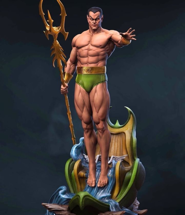 Namor Sub-Mariner Resin Sculpture Statue Model Kit   Unpainted/Unassembled