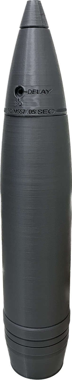 1:1 75mm M1 Shell good for M48 75h or 75G - Life Size- Replica- ALL PLASTIC 1:1 75mm M1 Shell good for M48 75h or 75G - Life Size- Replica- ALL PLASTIC