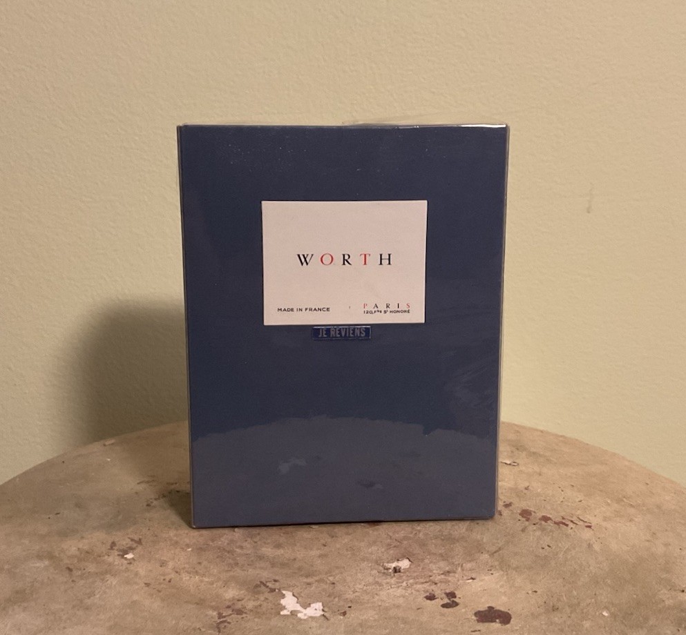 RARE Vintage WORTH PARIS JE REVIENS 2 oz SEALED Made in France Perfume