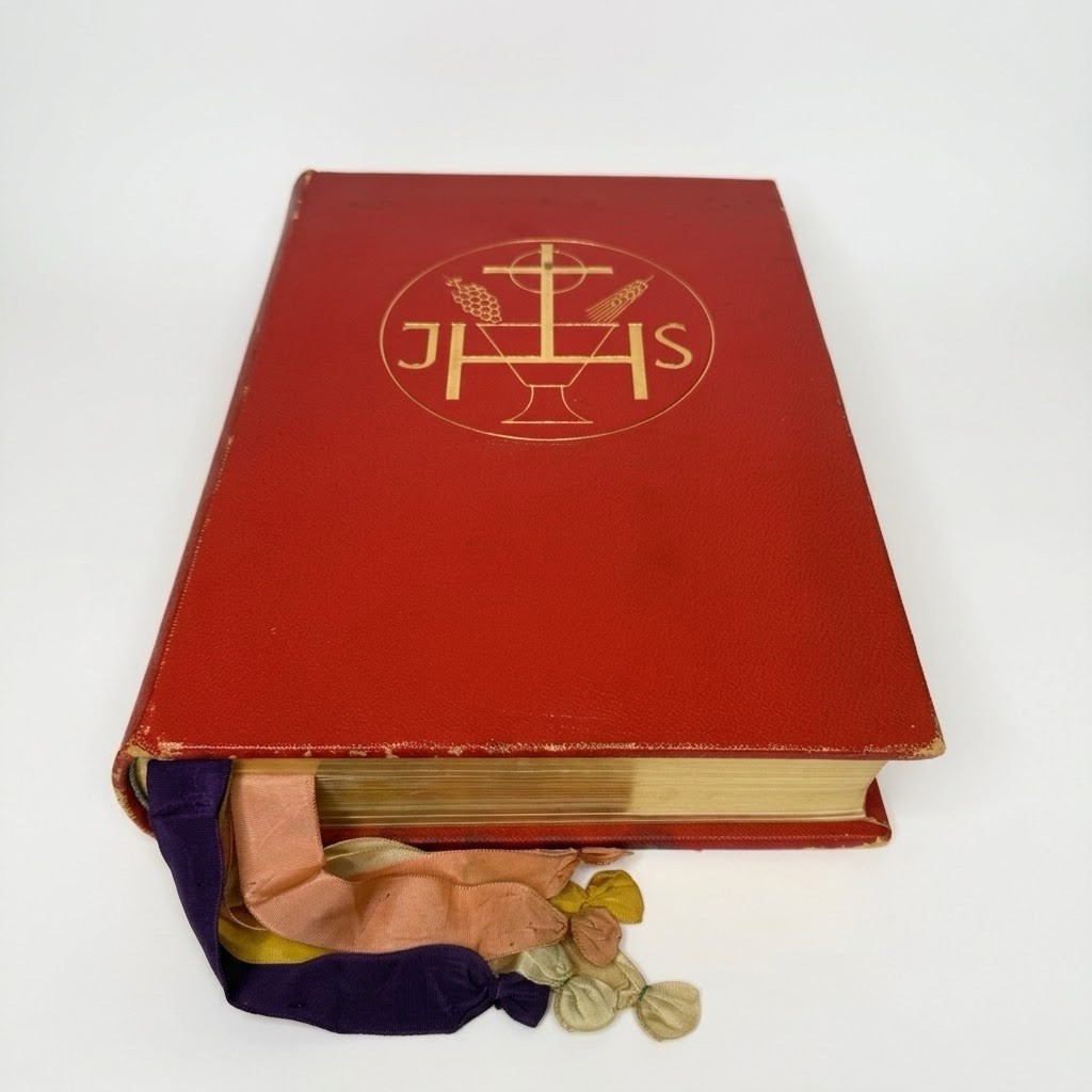 1937 Missale Romanum Altar Missal Pustet Regensburg Folio Latin Mass Catholic
