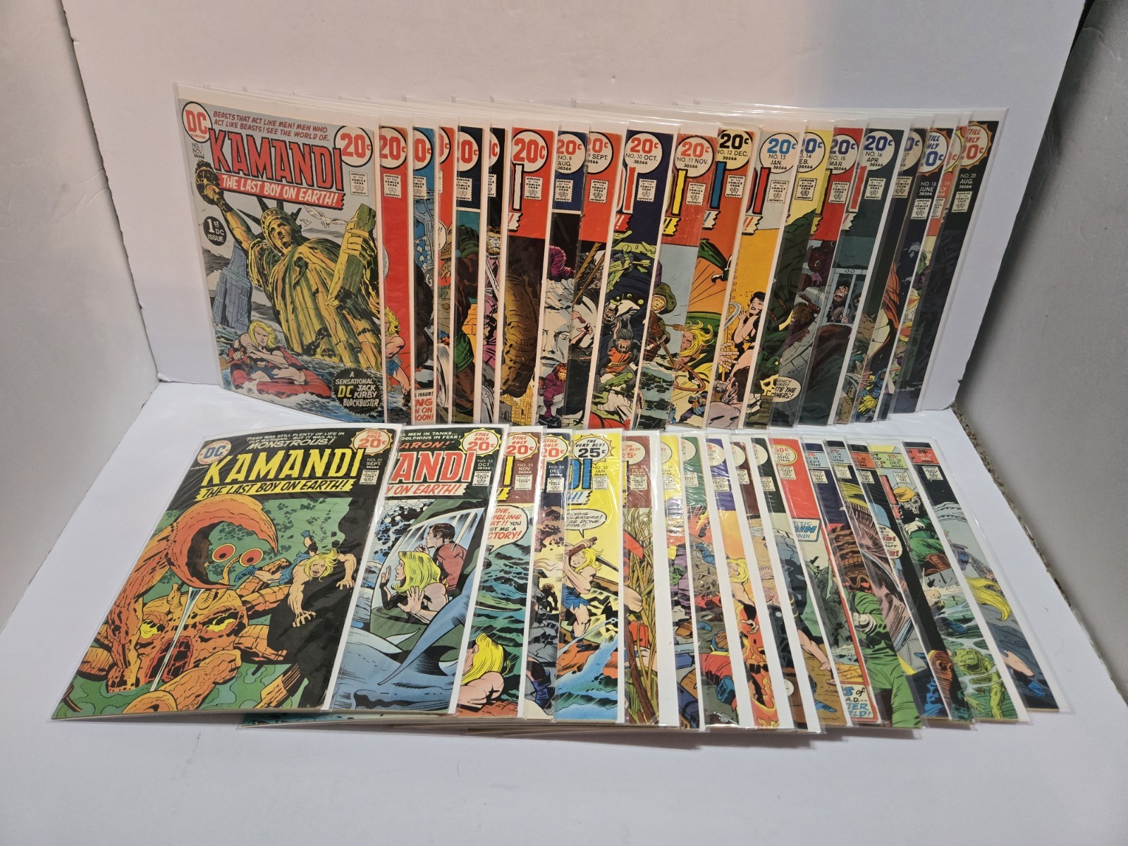 Kamandi The Last Boy on Earth 1 - 37 Complete Series DC Comics Jack Kirby Nice Kamandi The Last Boy on Earth 1 - 37 Complete Series DC Comics Jack Kirby Nice